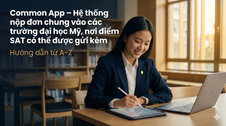 Hướng dẫn Common App gửi điểm SAT