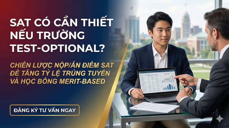 SAT có cần thiết nếu trường test-optional? Lộ trình ôn từ sớm cho học sinh Việt Nam