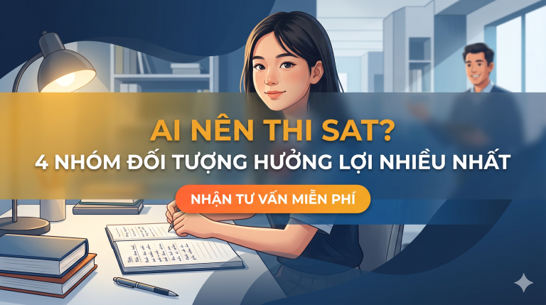 Ai Nên Thi SAT? 4 Nhóm Đối Tượng Hưởng Lợi Nhiều Nhất Từ Kỳ Thi Này