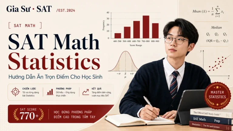 SAT Math Statistics: Hướng Dẫn Ăn Trọn Điểm Cho Học Sinh