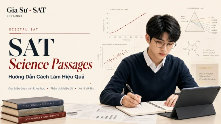 SAT Science Passages: Hướng Dẫn Cách Làm Hiệu Quả