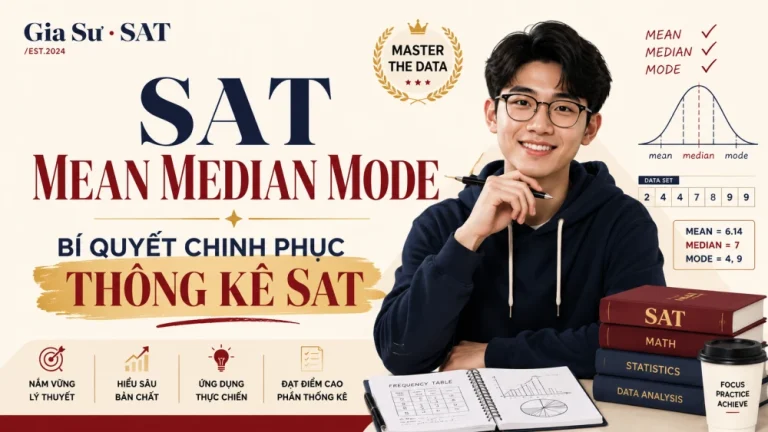 SAT Mean Median Mode: Bí Quyết Chinh Phục Thống Kê SAT