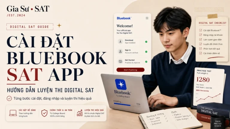 Bluebook SAT App: Hướng Dẫn Cài Đặt Và Luyện Thi Digital SAT