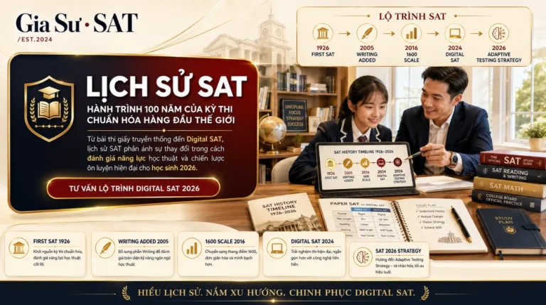 Lịch Sử SAT: Hành Trình 100 Năm Của Kỳ Thi Chuẩn Hóa Hàng Đầu
